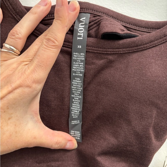 Vuori Halo Essential Jumpsuit in Mahogany Heather size XS - Picture 10 of 14